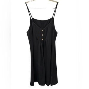 SHEIN Curve Black Summer Dress‎
